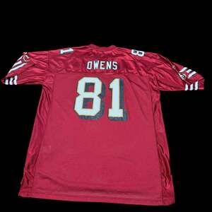 Vintage Reebok San Francisco 49ers Terrell Owens #81 NFL Jersey